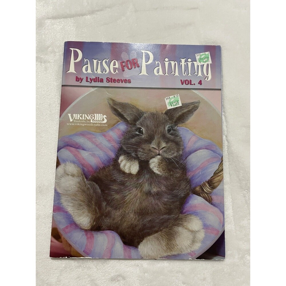 Pause for Painting Vol 4 Lydia Steeves Decorative Painting Animal Patterns Book